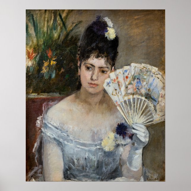 Poster Berthe Morisot - Au bal (Devant)