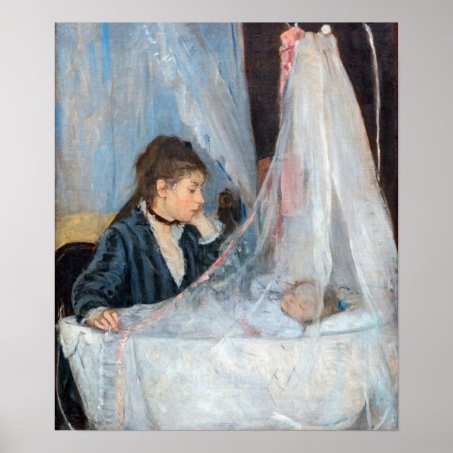Poster Berthe Morisot - Le berceau (Devant)