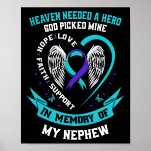 Poster Besoin D'Un Héros Que Dieu A Pris Mon Suicide Neph