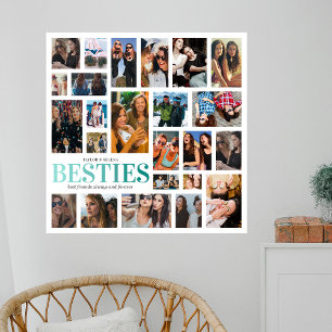 Poster Besoins   Collage photo des meilleurs amis