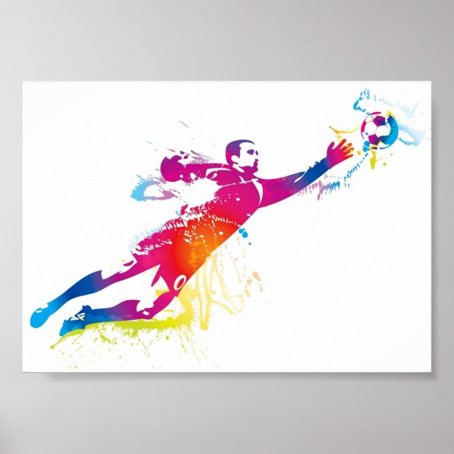 Poster Best Goalkeeper (Devant)