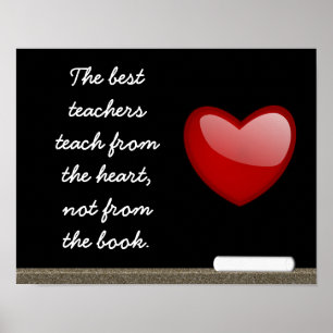 Poster Best Teachers - Art print