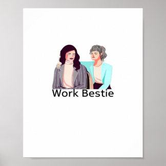 Poster Bête de travail classique