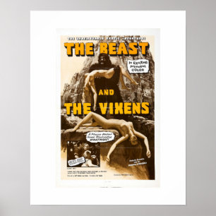 Poster Bête et Vixens