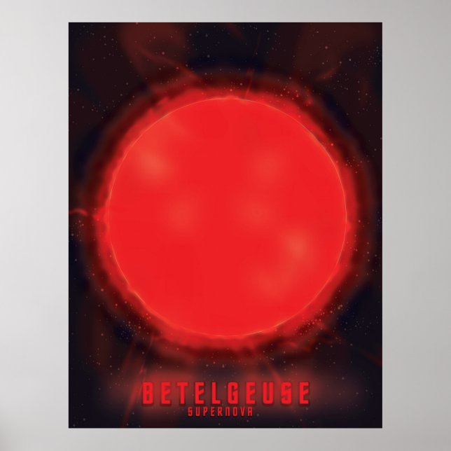 Poster betelgeuse supernova Art spatial (Devant)