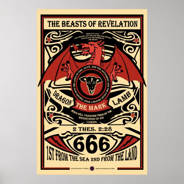 Poster Bêtes de l'Apocalypse (Devant)