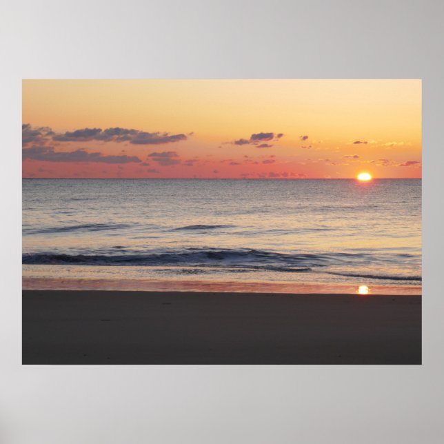 Poster Bethany Beach Sunrise II (Devant)