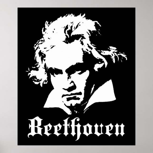 Poster Bethoven (Devant)