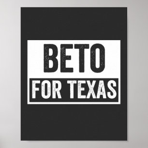Poster beto for Texas