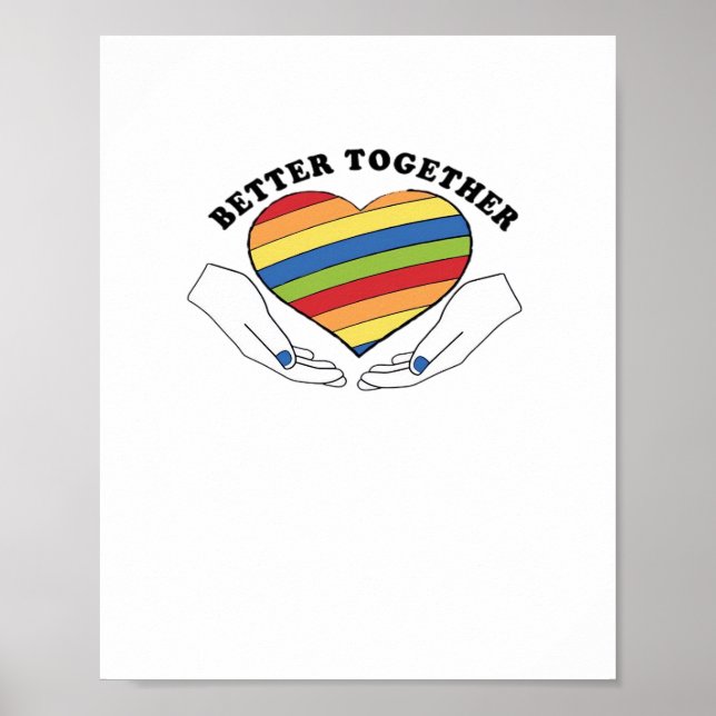 Poster Better Together Graphics Creative Style  (Devant)