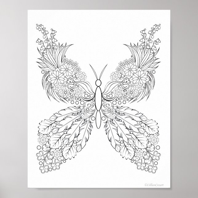 Poster Beurre #13 Coloration Imaginaire (Devant)