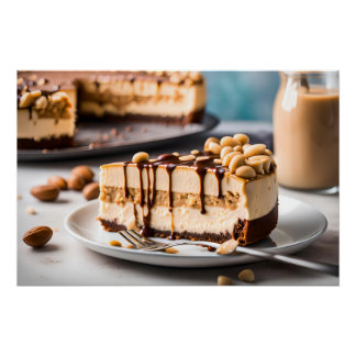Poster Beurre d'arachide Cheesecake