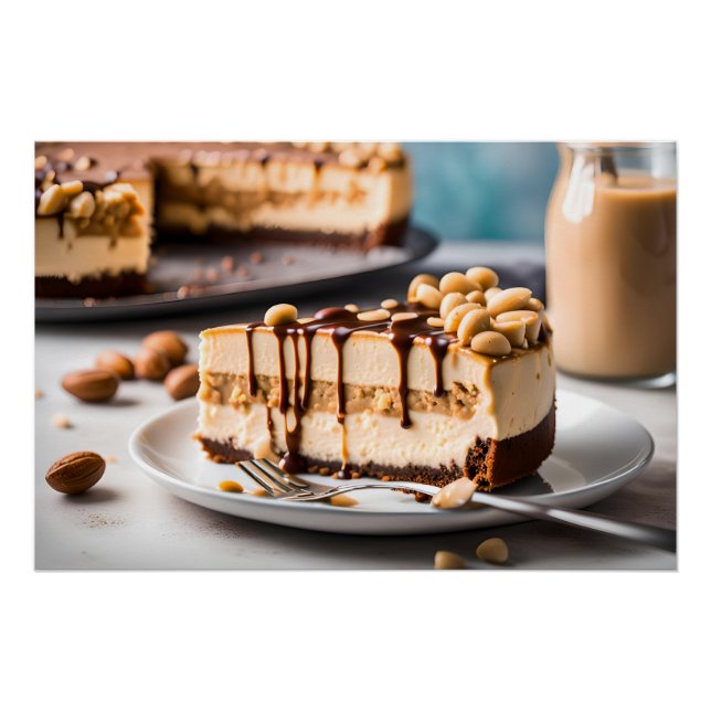 Poster Beurre d'arachide Cheesecake (Devant)