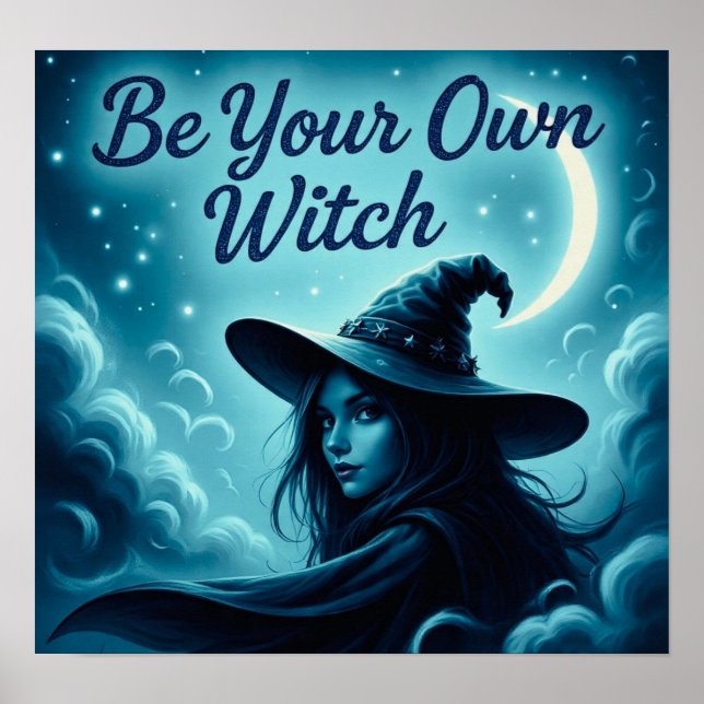Poster BeYourOwnWitch (Devant)