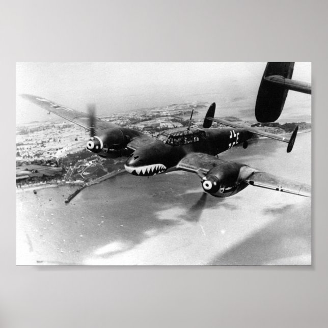 Poster Bf110 Zerstoerer - Bataille de Grande-Bretagne 194 (Devant)
