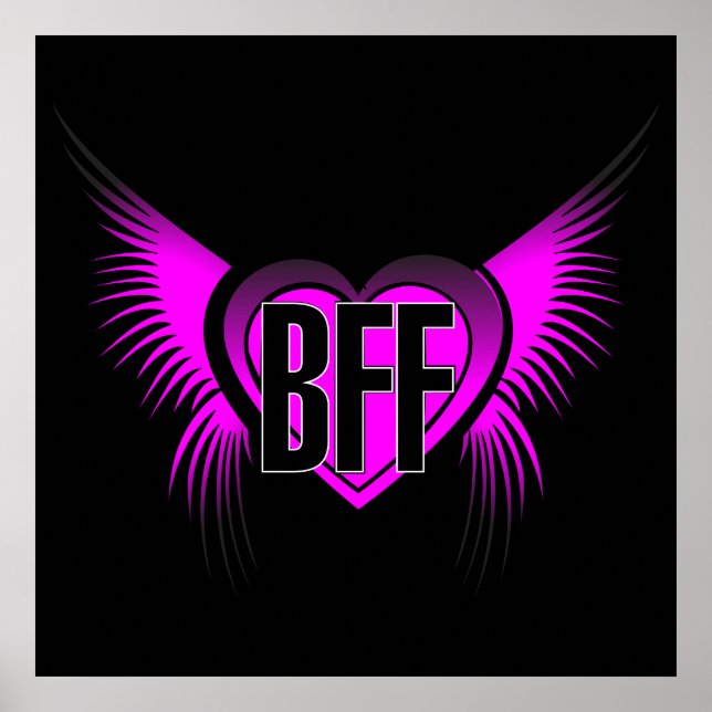 Poster BFF Meilleurs amis pour toujours (Devant)
