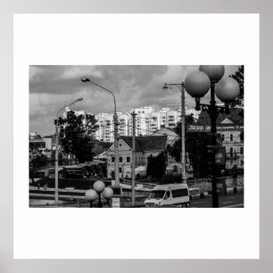 Poster BiБ е л а р ь у М с du de Minsk і de de