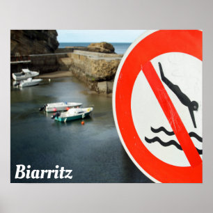 Poster Biarritz