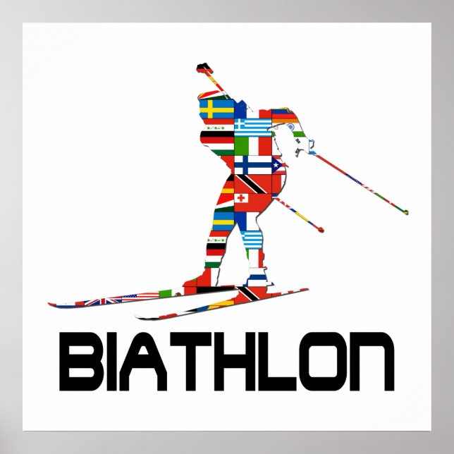 Poster Biathlon (Devant)