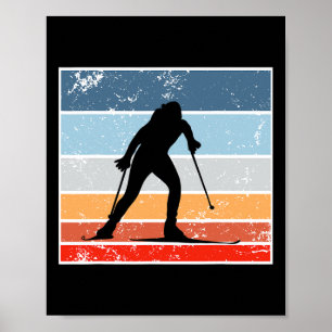 Poster Biathlon Ski De Fond Pour Biathlon