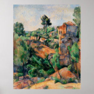 Poster Bibemus Quarry (Carriere de Bibemus) (ca 1895) by 