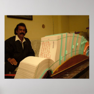 POSTER BIBLE ÉCRIT À LA MAIN (NT) LE PLUS GRAND AU MONDE