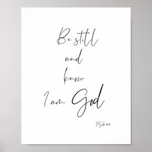 Poster Bible Verse - Écriture biblique