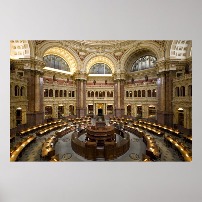 Poster Bibliothèque du Congrès (Devant)