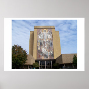 Poster Bibliothèque Hesbergh