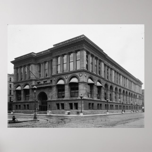 Poster Bibliothèque publique de Chicago (Devant)