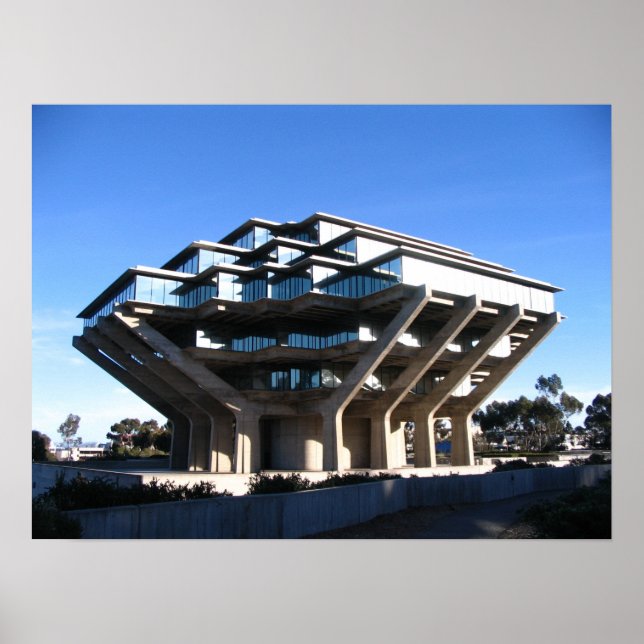 Poster Bibliothèque UCSD (Devant)