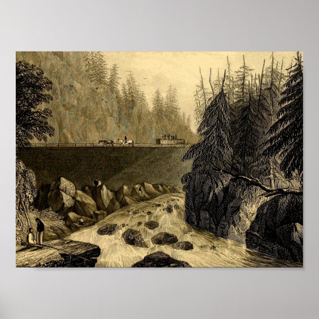 Poster Bicentenaire du canal Erie historique (Devant)