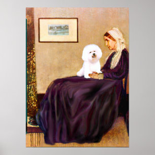 Poster Bichon Frise 1 - La mère de Whistler