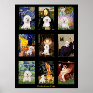 Poster Bichon Frise Composite