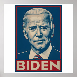 Poster Biden Election 2024 Politique rétro
