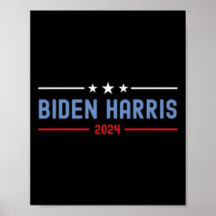 Poster Biden Et Harris Votant Pour L'Élection Présidentie