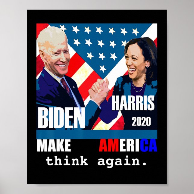 Poster Biden Kamala Harris (Devant)
