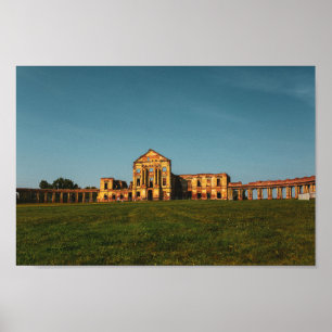 Poster Biélorussie Б л а р у с Château de Ruzhany Château