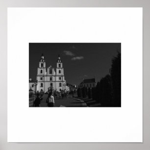 Poster Biélorussie Б л а р у с de Minsk de Cityscape L