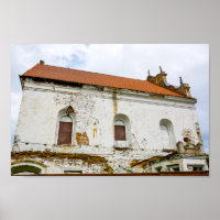 Biélorussie Slonim Grande Synagogue Architecture