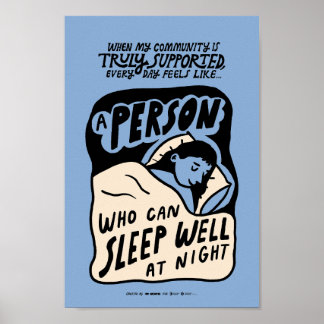 Poster Bien dormir
