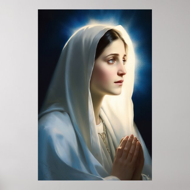 Poster Bienheureuse Marie Mère de Dieu (Devant)