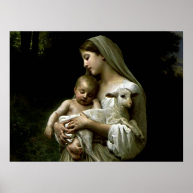 Poster Bienheureuse Vierge Marie - Mère de Dieu (Devant)