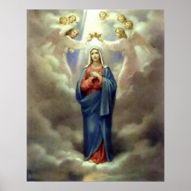 Poster Bienheureux tirage Mary (Devant)