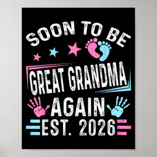 Poster Bientôt arrière-grand-mère à nouveau Estimé 2026 V