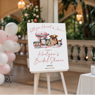 Poster Bienvenue à la Baby Shower sur le Thème de la Boul