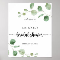 Bienvenue à la Fête des mariées Eucalyptus de luxe