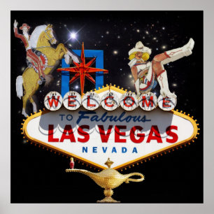 Poster Bienvenue à Las Vegas