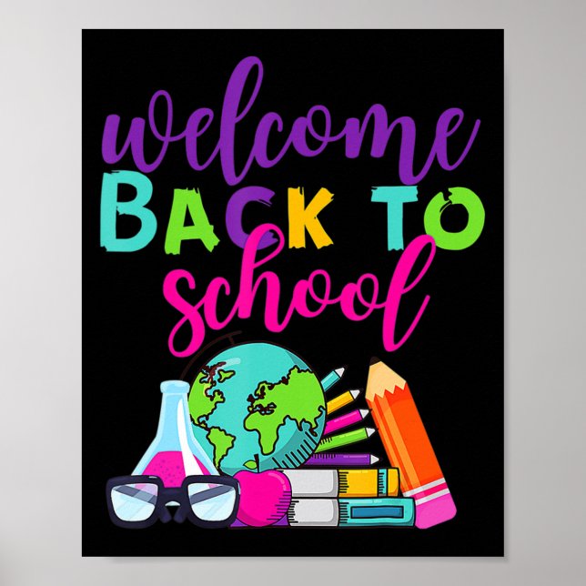 Poster Bienvenue À L'École (Devant)