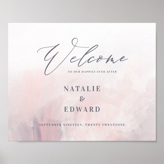 Poster Bienvenue à notre bonheur toujours après (Devant)